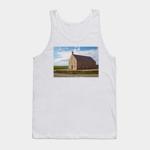 Twatt Kirk, Birsay, Orkney, UK Tank Top by Alchersone-Art